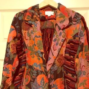 VINTAGE CACHE COTTEN JACKET STUNNING SIZE 14P
